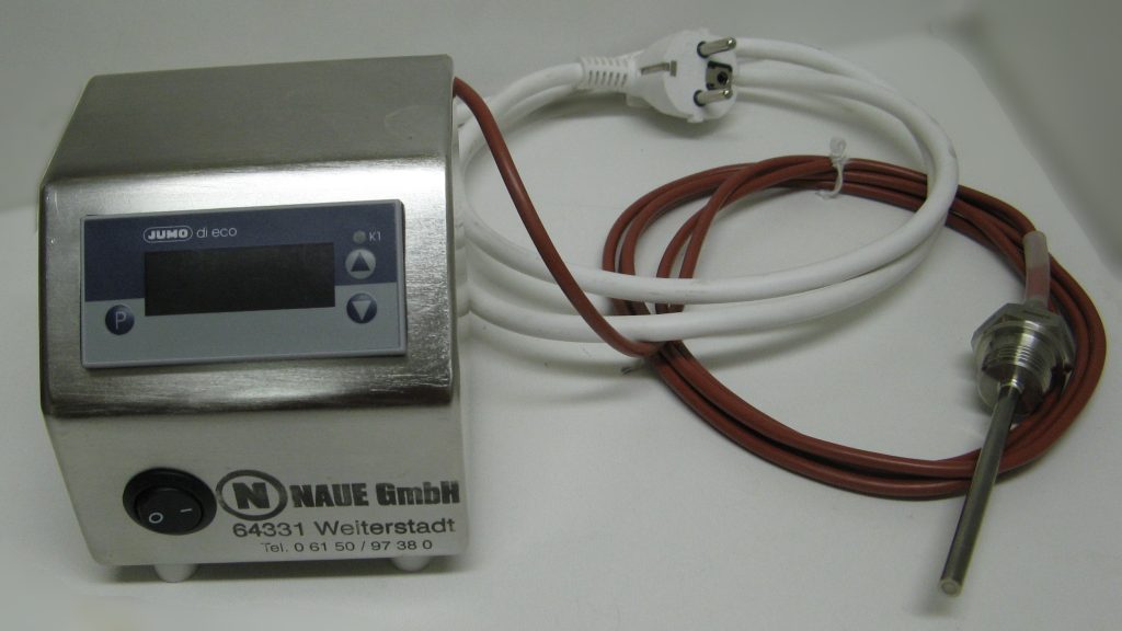  PT100 Temperatursensor mit einer Anzeigeeinheit